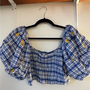 Fashion Brand Company Puff Sleeve Top